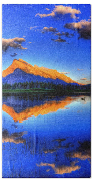 Mountain Reflection - Beach Towel