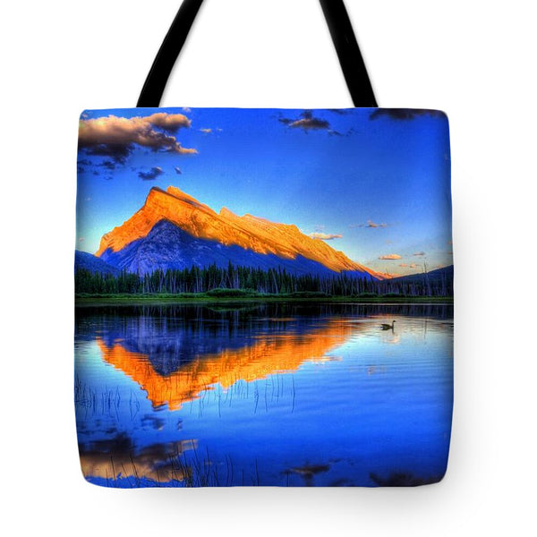 Mountain Reflection - Tote Bag
