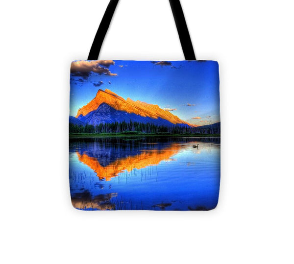 Mountain Reflection - Tote Bag