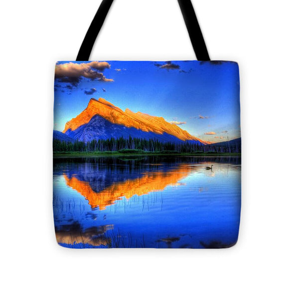 Mountain Reflection - Tote Bag