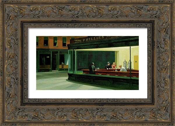Nighthawks - Framed Print