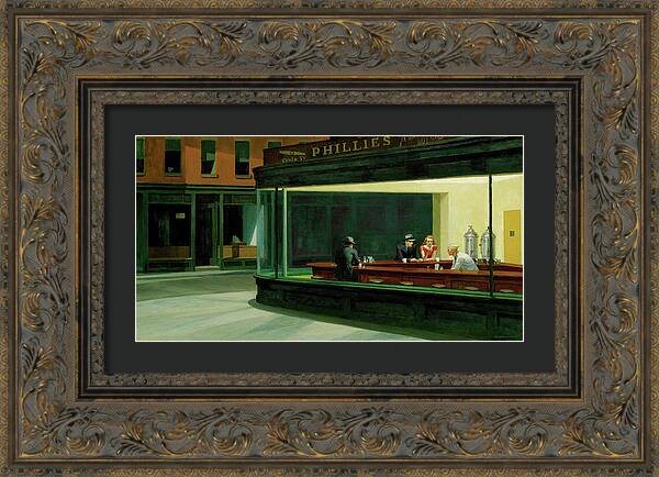 Nighthawks - Framed Print