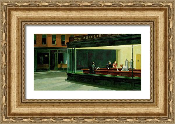 Nighthawks - Framed Print