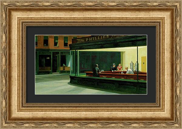 Nighthawks - Framed Print