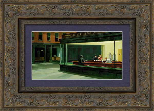 Nighthawks - Framed Print