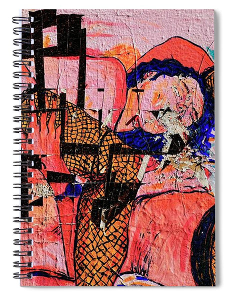 Paper Mache - Spiral Notebook