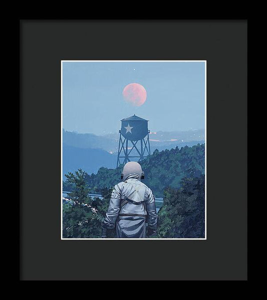 Pink Moon - Framed Print