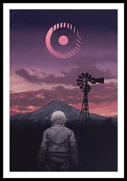 Windmill - Framed Print