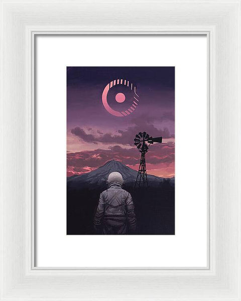 Windmill - Framed Print