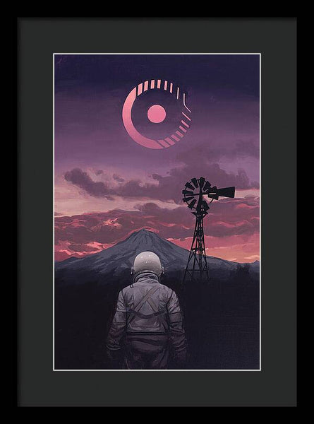 Windmill - Framed Print