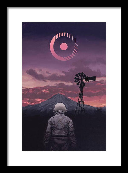 Windmill - Framed Print
