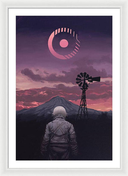 Windmill - Framed Print