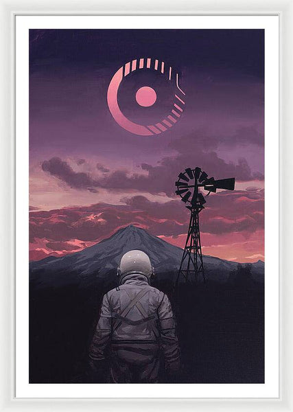 Windmill - Framed Print