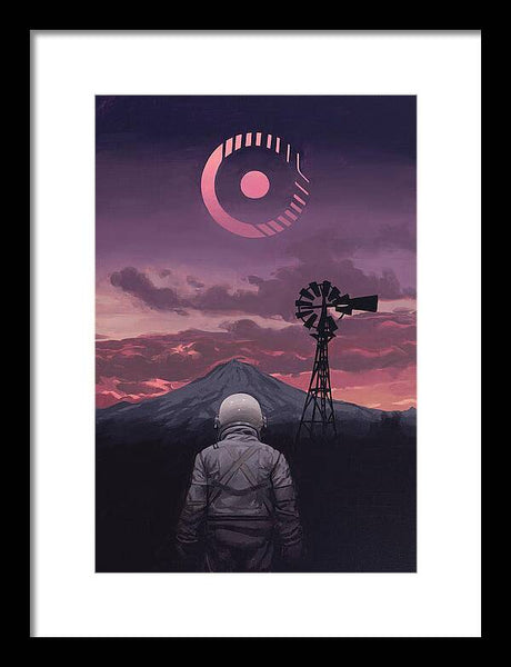 Windmill - Framed Print