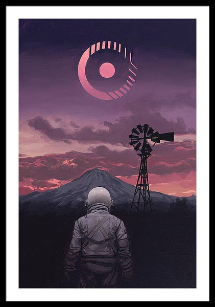 Windmill - Framed Print