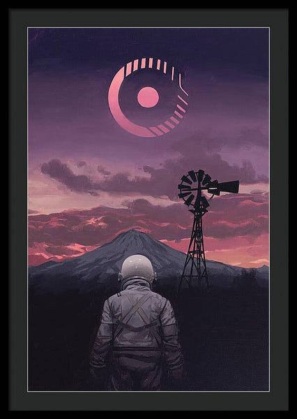 Windmill - Framed Print