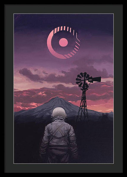 Windmill - Framed Print