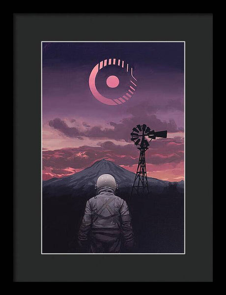 Windmill - Framed Print