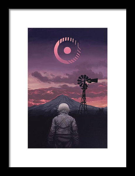Windmill - Framed Print