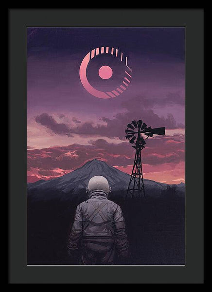 Windmill - Framed Print