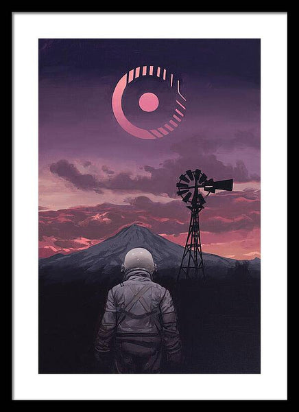 Windmill - Framed Print