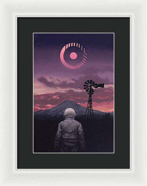 Windmill - Framed Print