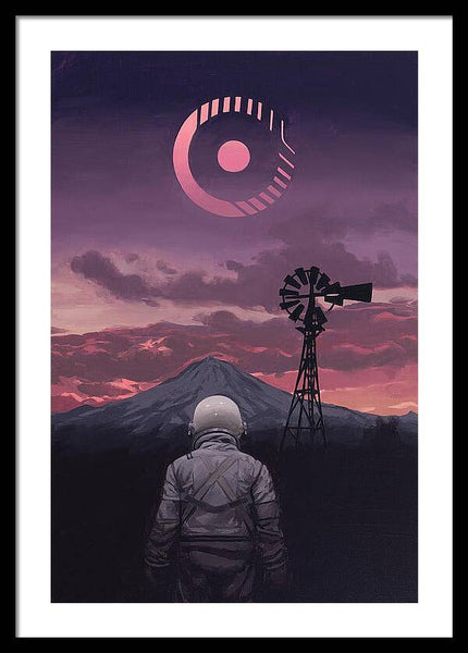Windmill - Framed Print
