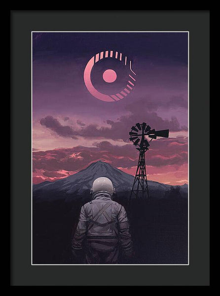 Windmill - Framed Print
