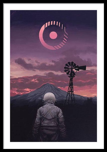 Windmill - Framed Print