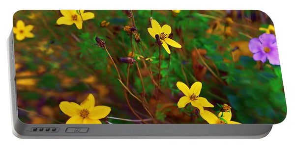 Portable Battery Charger - Fleur