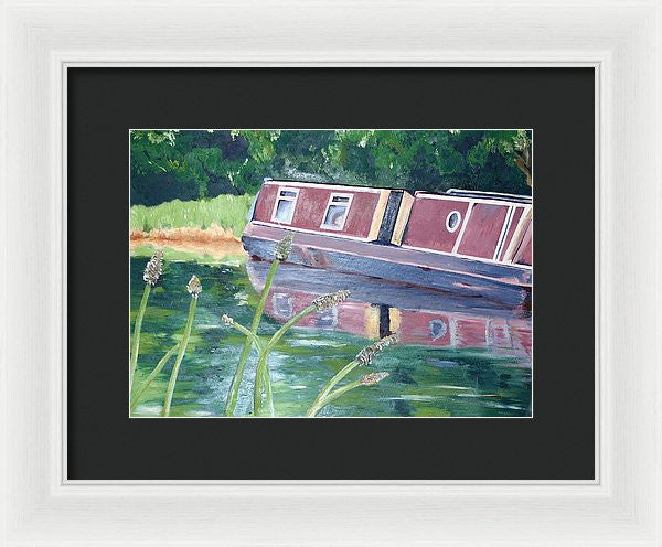 Framed Print - Narrowboat