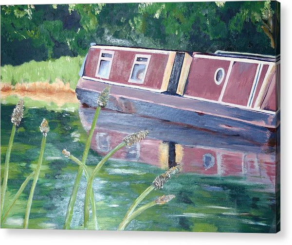 Acrylic Print - Narrowboat
