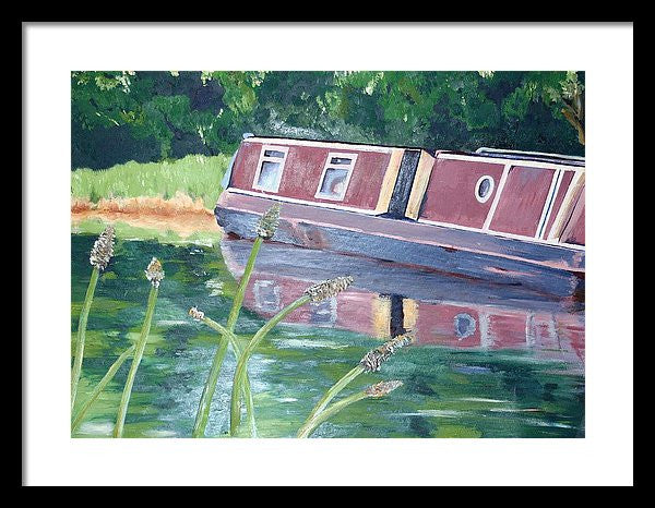 Framed Print - Narrowboat
