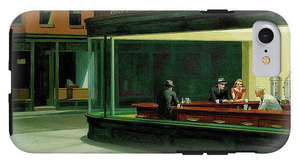 Nighthawks - Phone Case