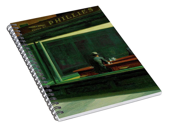 Nighthawks - Spiral Notebook
