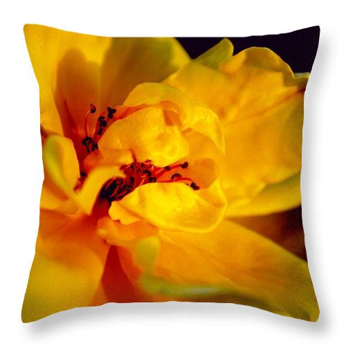 Throw Pillow - A Little Yellow