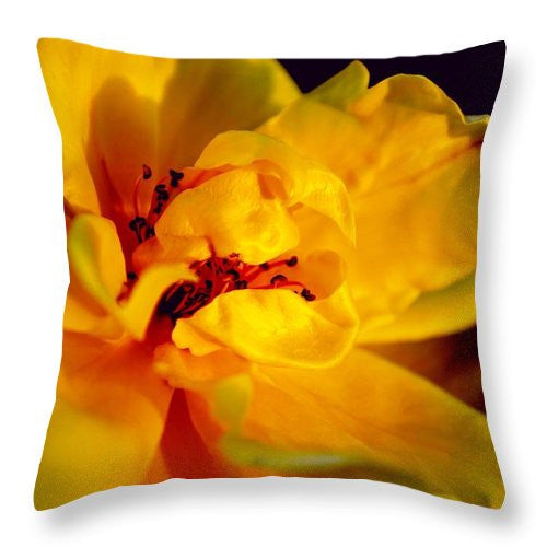 Throw Pillow - A Little Yellow