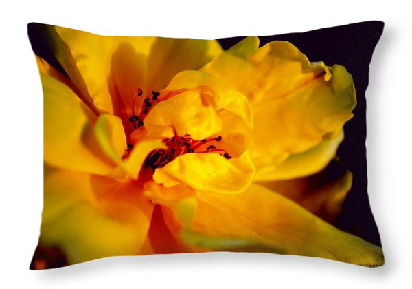 Throw Pillow - A Little Yellow