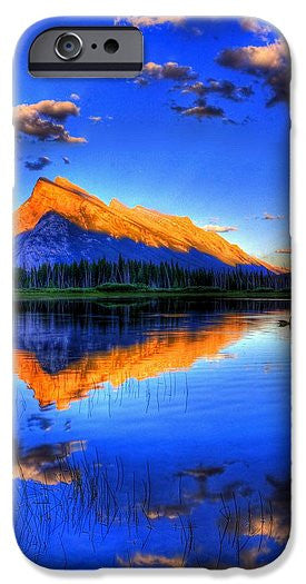 Phone Case - Blue Orange Mountain
