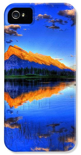 Phone Case - Blue Orange Mountain