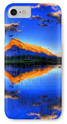Phone Case - Blue Orange Mountain