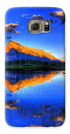 Phone Case - Blue Orange Mountain