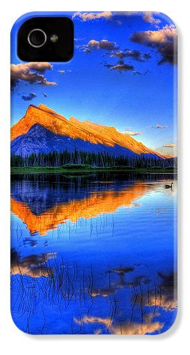 Phone Case - Blue Orange Mountain