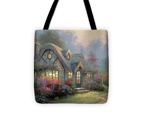 Candlelight Cottage - Tote Bag