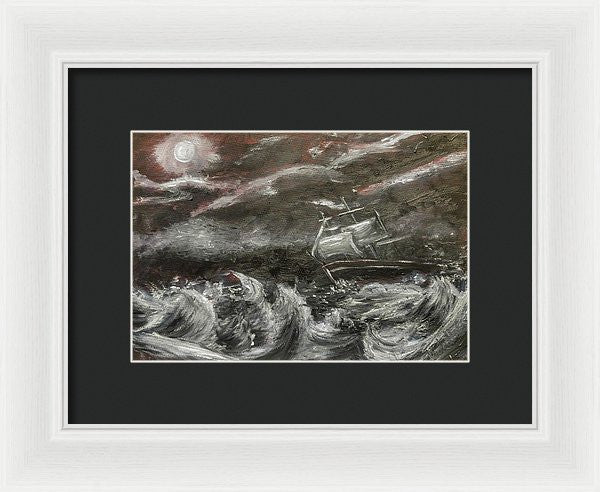 Framed Print - Challenged