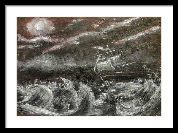 Framed Print - Challenged
