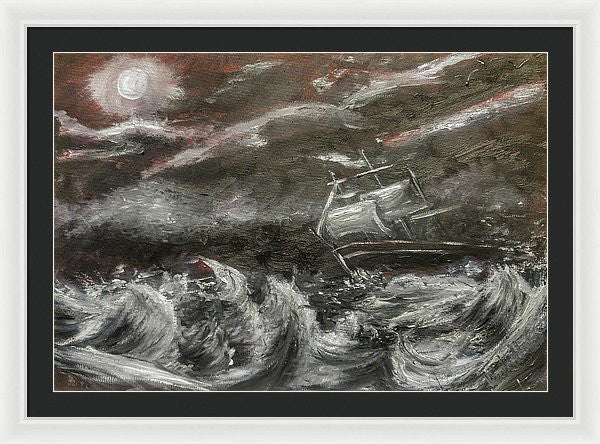 Framed Print - Challenged