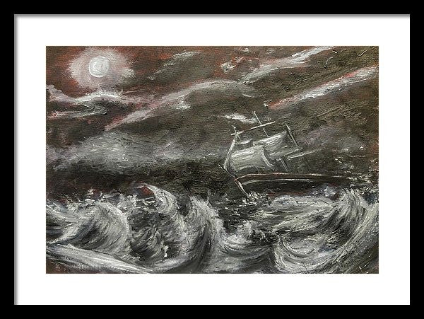 Framed Print - Challenged