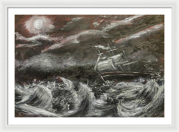 Framed Print - Challenged