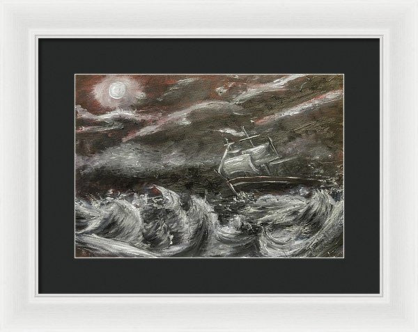 Framed Print - Challenged